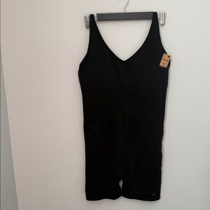 PINK Victoria's Secret Black Sleeveless Jumpsuit